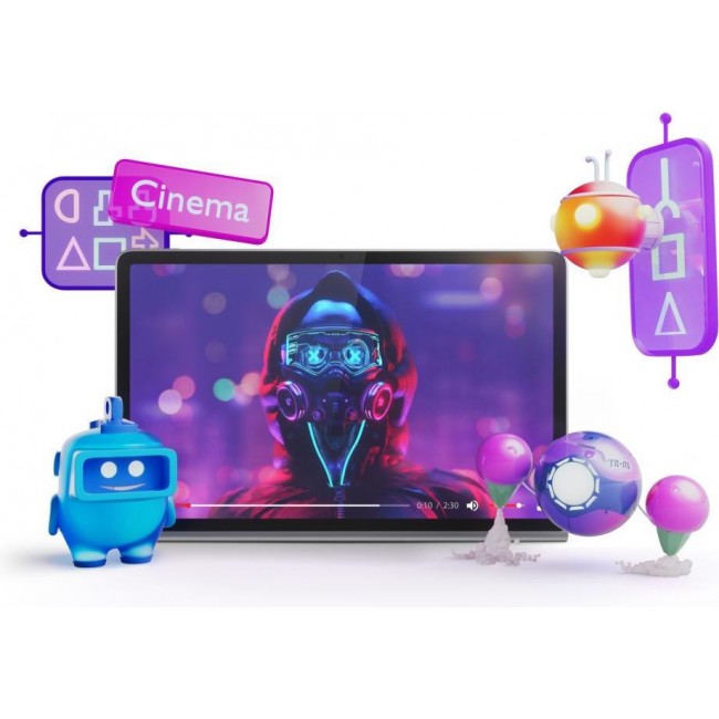 Lenovo Tab Plus 8/128GB Luna Grey (ZADX0094UA)