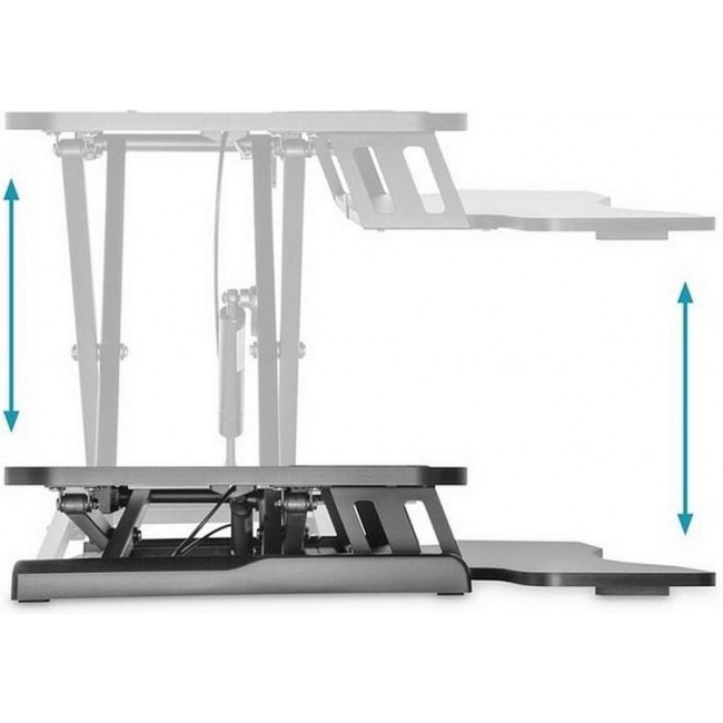Digitus Ergonomic Workspace Riser 11-46cm Black (DA-90380-1)