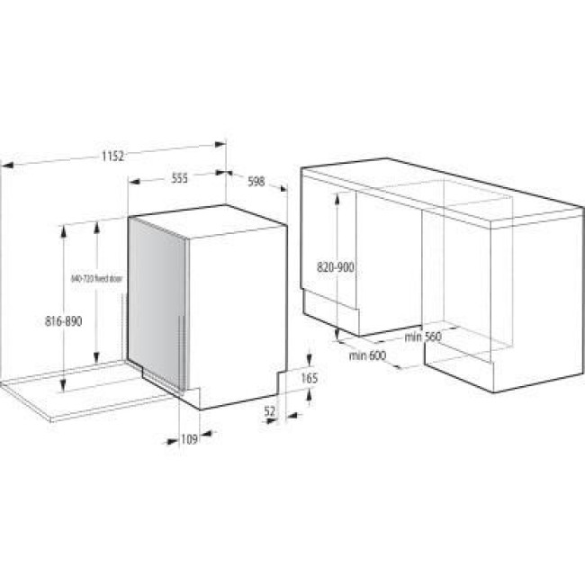 Посудомоечная машина Gorenje GV693C60UV