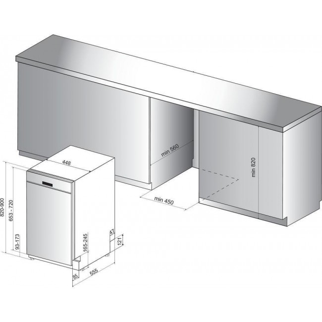 Whirlpool WSBO 3O23 PFX