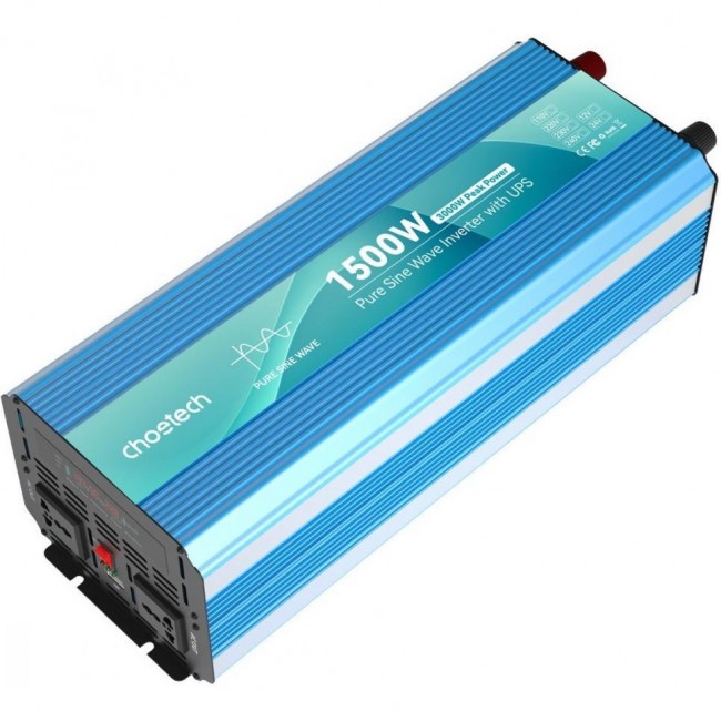 Choetech INV-C1500WUPS-EU