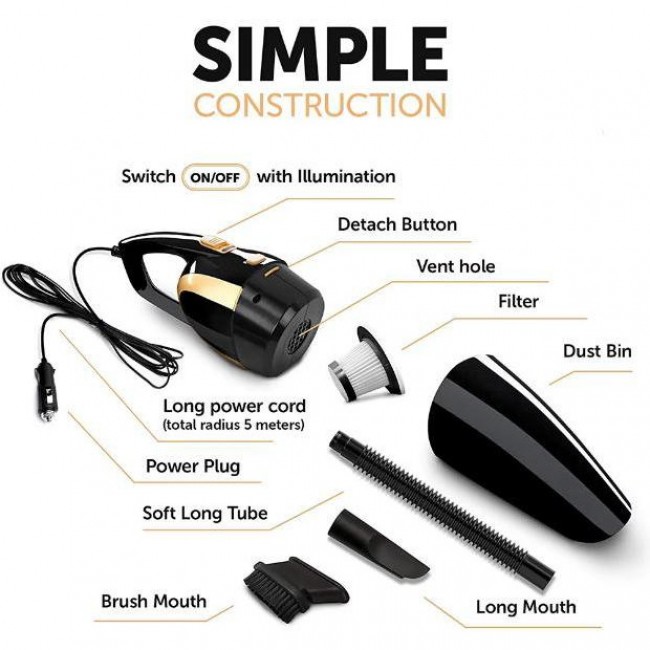 Aspiring Dust 2 Battery and Cord 6 kPa (DU5500ABS)