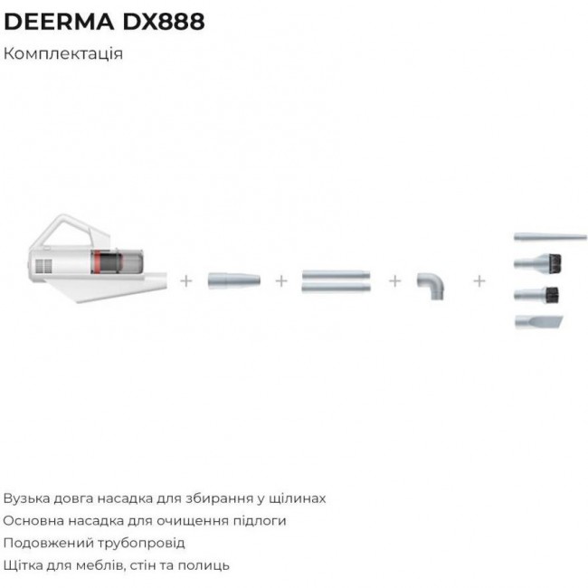 Deerma Multipurpose Carrying Vacuum Cleaner DX888