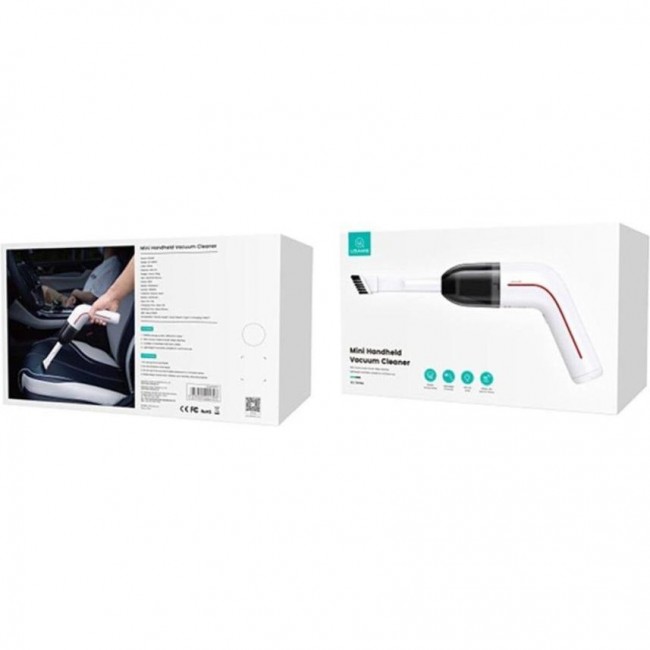 USAMS US-ZB253 Mini Handheld Vacuum Cleaner LEJ Series White (XCQZB25301)