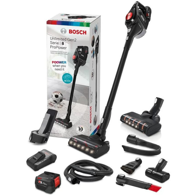 Пылесос Bosch Unlimited 8 ProPower BCS8225POW