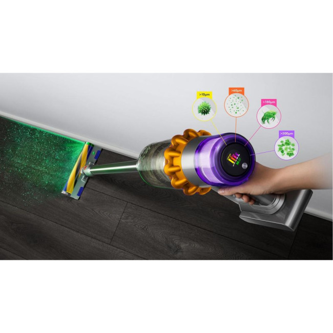 Dyson V15 Detect Absolute 2023 Yellow/Nickel (446986-01)