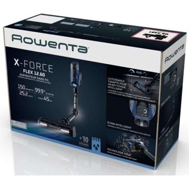 Ручной пылесос Rowenta X-Force Flex 12.60 Auto Aqua RH98C8WO
