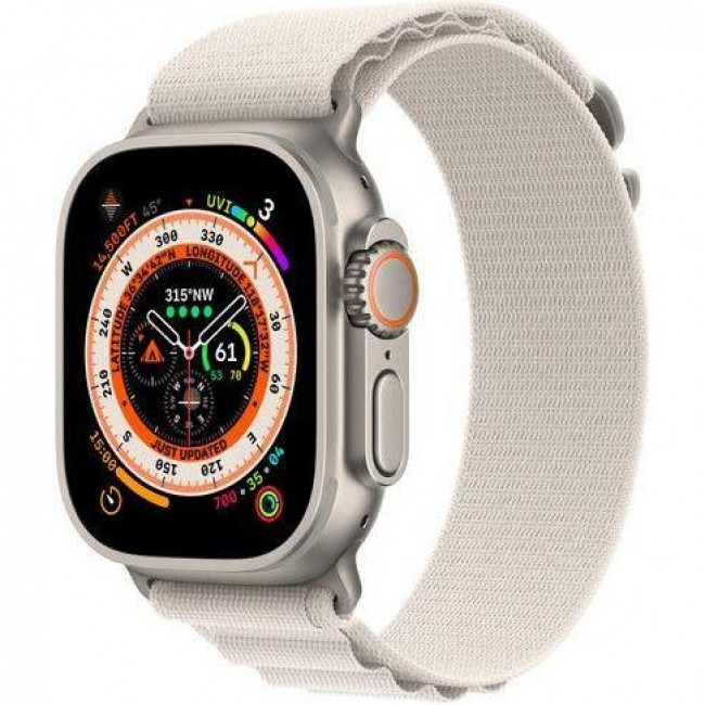 Apple Alpine Loop Band Small для  Watch 49mm - Starlight (MQE53)
