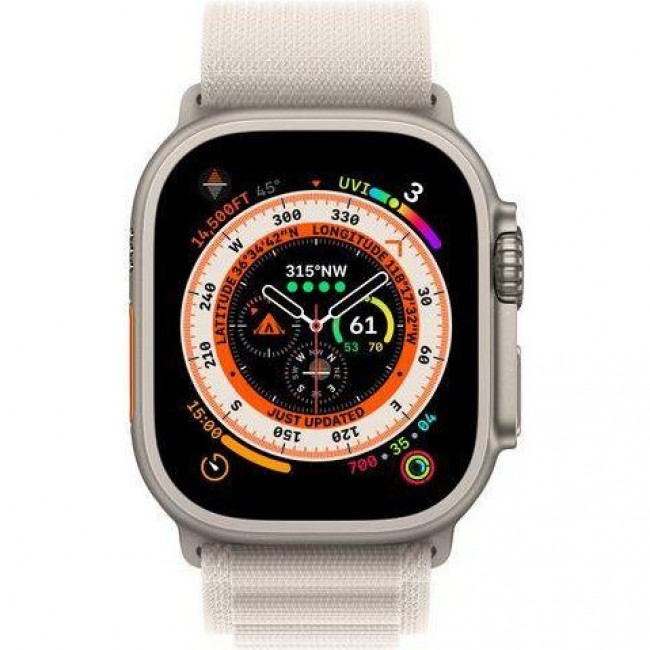 Apple Alpine Loop Band Small для  Watch 49mm - Starlight (MQE53)