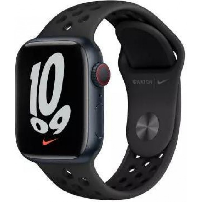 Apple Anthracite/Black Nike Sport Band для  Watch 44/45mm (ML883)