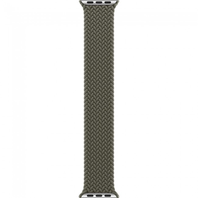 Apple Olive Braided Solo Loop - Size 8 для  Watch 38/40/41mm (MQY63)