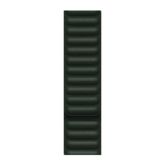 Apple Sequoia Green Leather Link M/L (ML7Q3) для  Watch 40/41mm