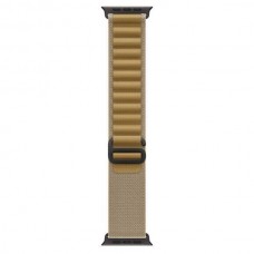 Apple Ремінець  Alpine Loop Tan - Black Titanium Finish для  Watch 44/45/46/49mm - Small (MYQ03)