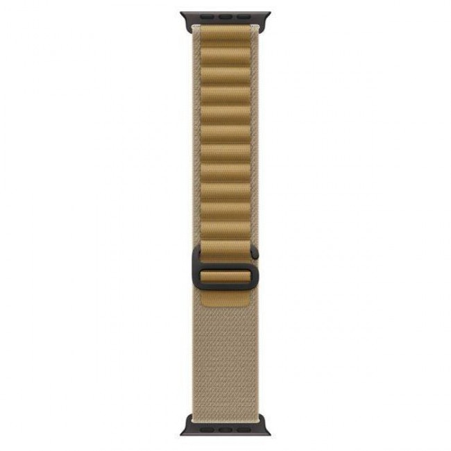 Apple Ремінець  Alpine Loop Tan - Black Titanium Finish для  Watch 44/45/46/49mm - Small (MYQ03)