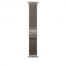 Apple Milanese Loop Natural Titanium для Watch 44/45/46/49mm - Small (MXKC3)