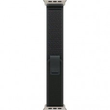 Apple Ремінець  Trail Loop Black - Natural Titanium Finish для  Watch 44/45/46/49mm - S/M (MXTQ3)