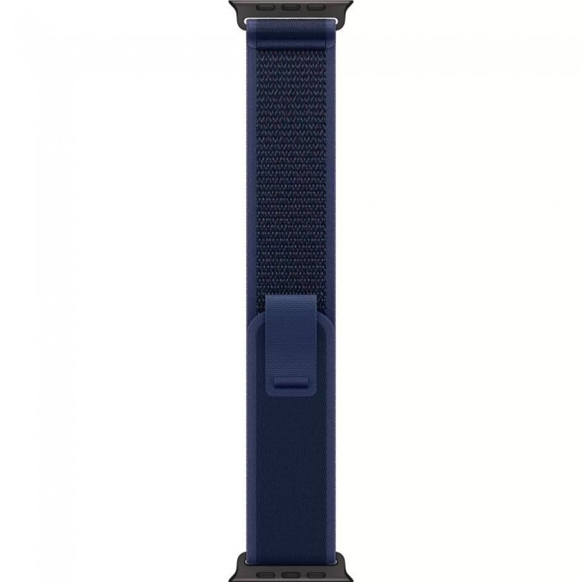 Apple Ремінець  Trail Loop Blue - Black Titanium Finish для  Watch 44/45/46/49mm - M/L (MYQ83)