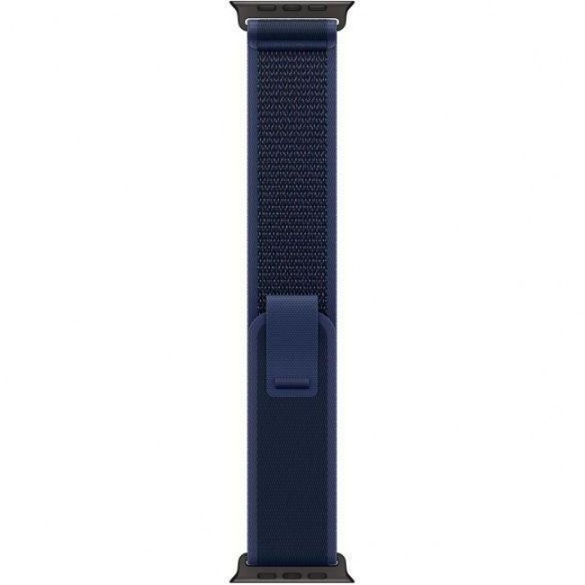 Apple Ремінець  Trail Loop Blue - Black Titanium Finish для  Watch 44/45/46/49mm - S/M (MYQ73)