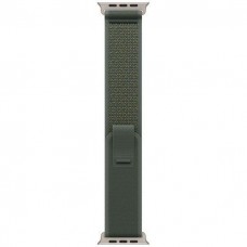 Apple Ремінець  Trail Loop Green - Natural Titanium Finish для  Watch 44/45/46/49mm - S/M (MXTN3)