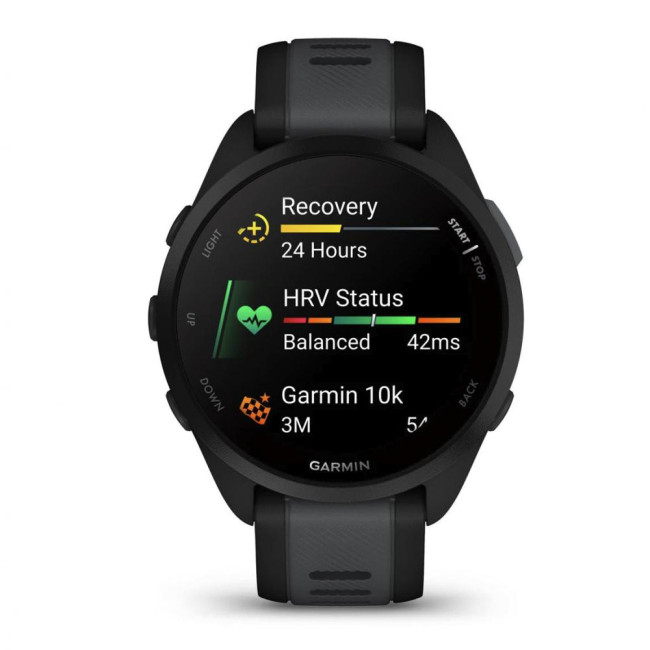 Смарт-годинник Garmin Forerunner 165 Black/Slate Gray (010-02863-20)
