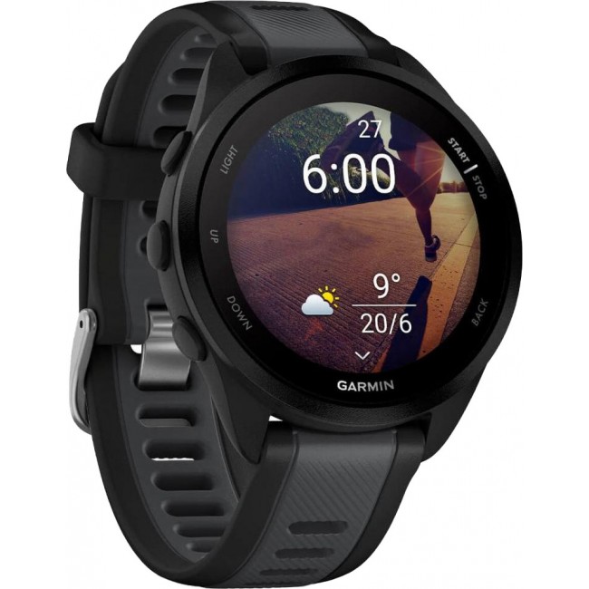 Garmin Forerunner 165 Black/Slate Gray (010-02863-20/A0)