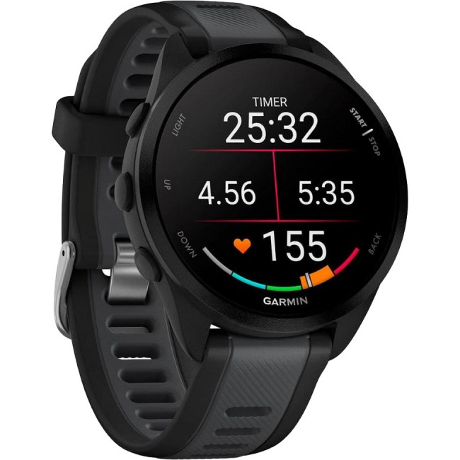 Garmin Forerunner 165 Black/Slate Gray (010-02863-20/A0)