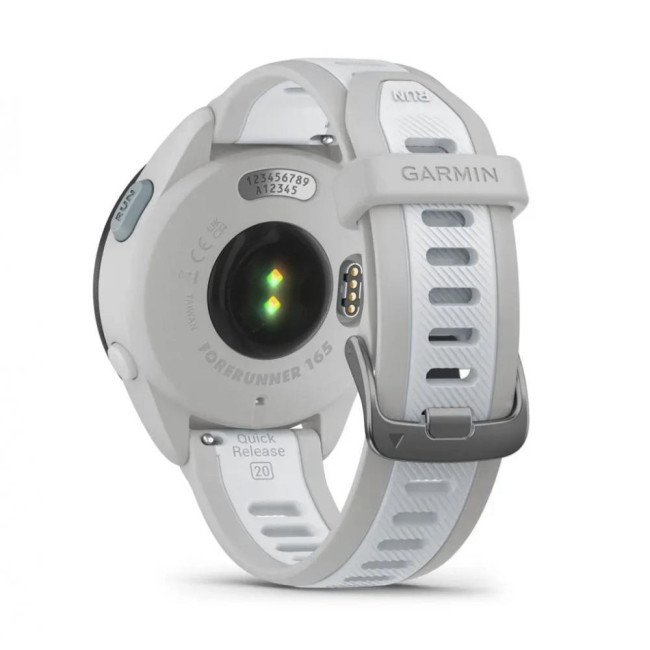 Смарт-часы Garmin Forerunner 165 Mist Gray/Whitestone (010-02863-21)