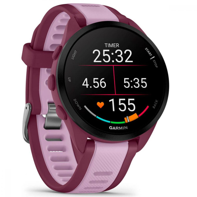 Смарт-годинник Garmin Forerunner 165 Music Berry/Lilac (010-02863-33)