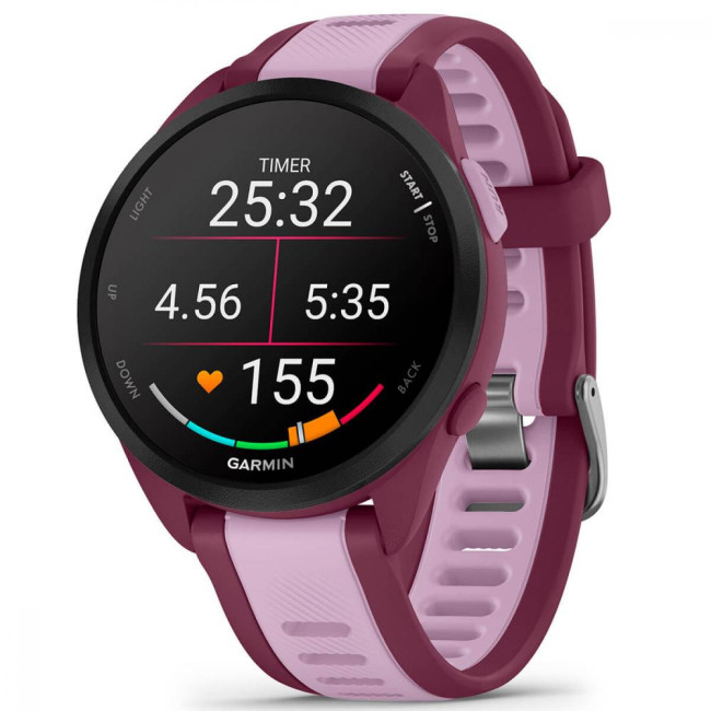 Смарт-годинник Garmin Forerunner 165 Music Berry/Lilac (010-02863-33)