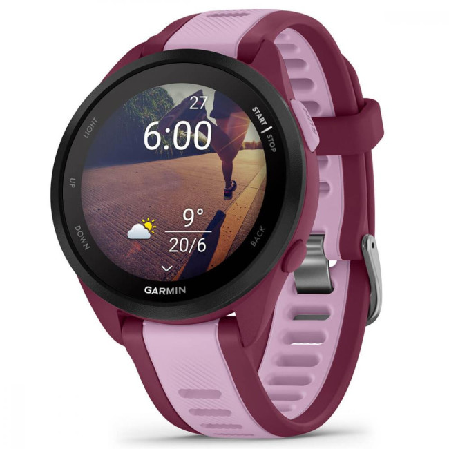 Смарт-годинник Garmin Forerunner 165 Music Berry/Lilac (010-02863-33)