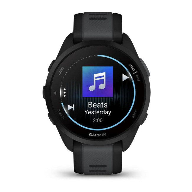 Смарт-часы Garmin Forerunner 165 Music Black/Slate Gray (010-02863-30)