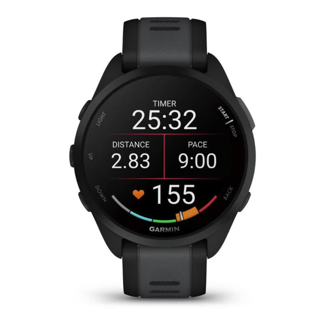 Смарт-часы Garmin Forerunner 165 Music Black/Slate Gray (010-02863-30)