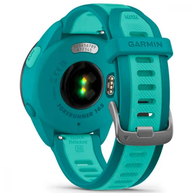 Смарт-годинник Garmin Forerunner 165 Music Turquoise/Aqua (010-02863-32)