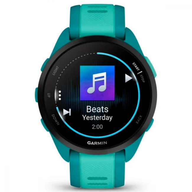 Смарт-годинник Garmin Forerunner 165 Music Turquoise/Aqua (010-02863-32)
