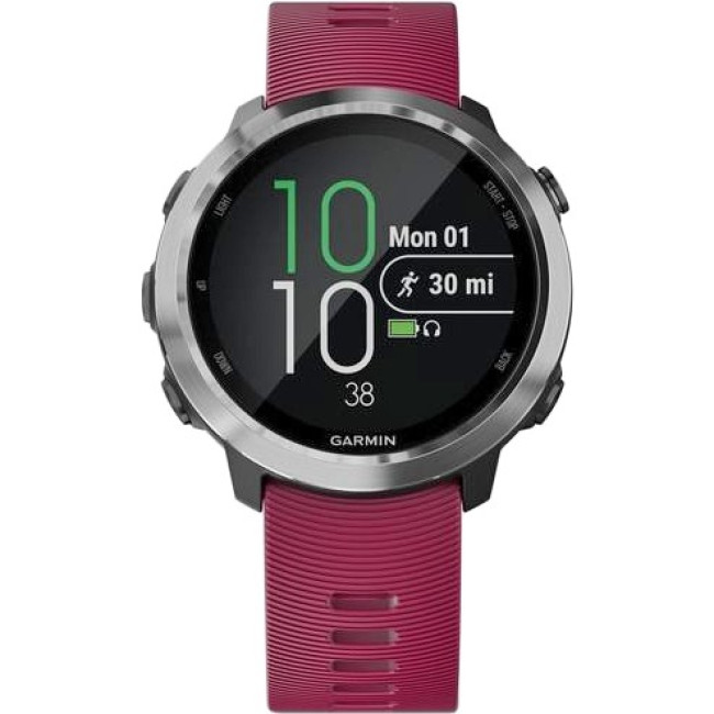 Смарт-годинник Garmin Forerunner 645 Music With Cerise Colored Band (010-01863-31/21)