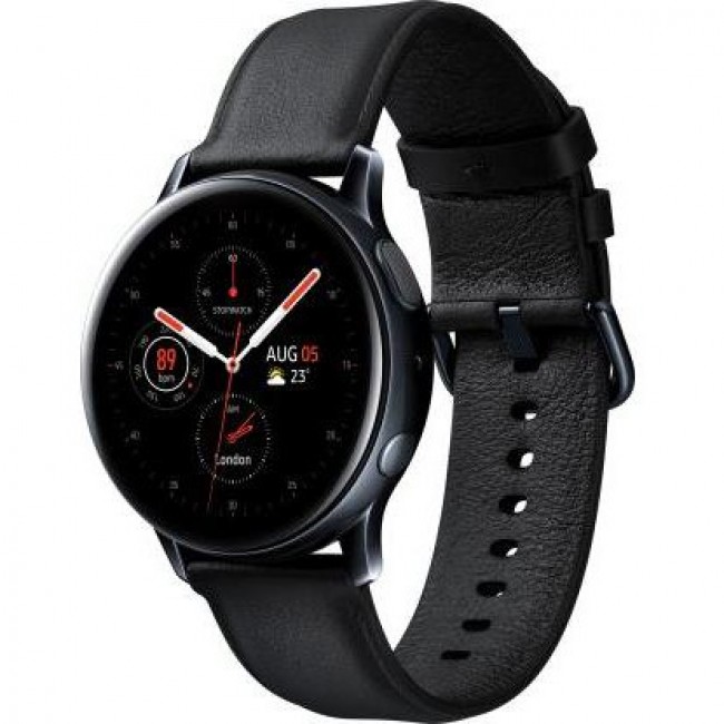 Смарт-часы Samsung Galaxy Watch Active 2 44mm Black Stainless steel (SM-R820NSKASEK)
