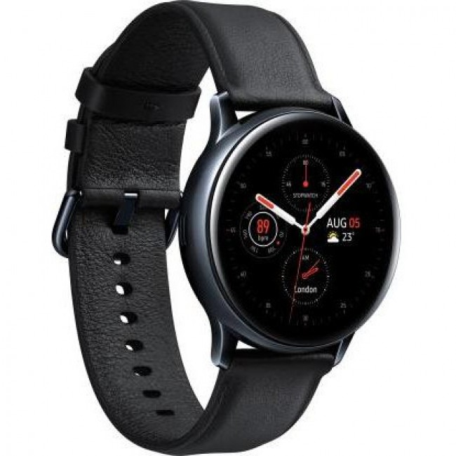 Смарт-часы Samsung Galaxy Watch Active 2 44mm Black Stainless steel (SM-R820NSKASEK)