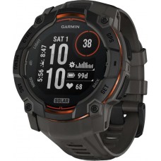 Garmin Instinct 3 50mm Solar Black with Charcoal Band (010-02935-00)