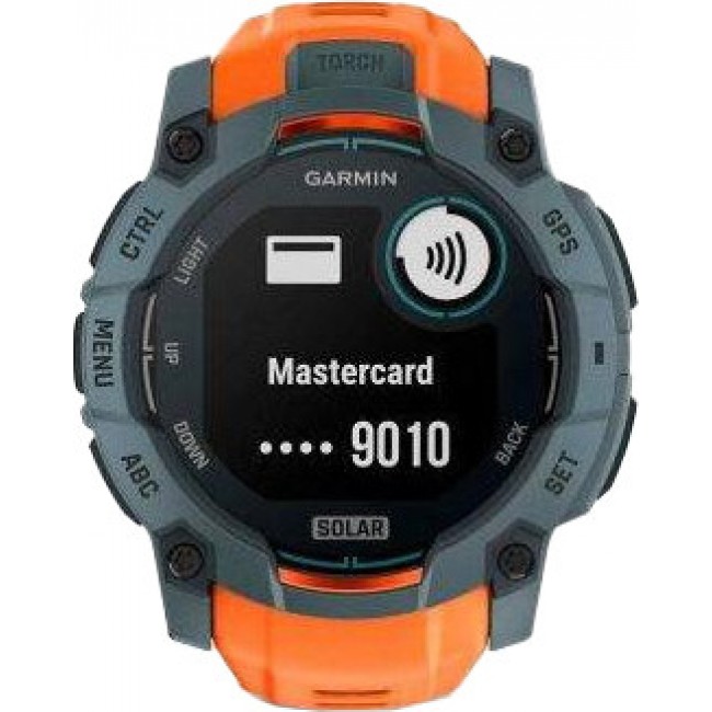 Garmin Instinct 3 50mm Solar Twilight with Solstice Band (010-02935-01)