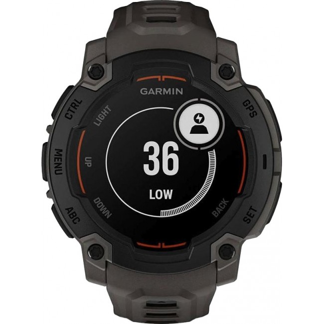Garmin Instinct E 45mm Black with Charcoal Band (010-02933-00)