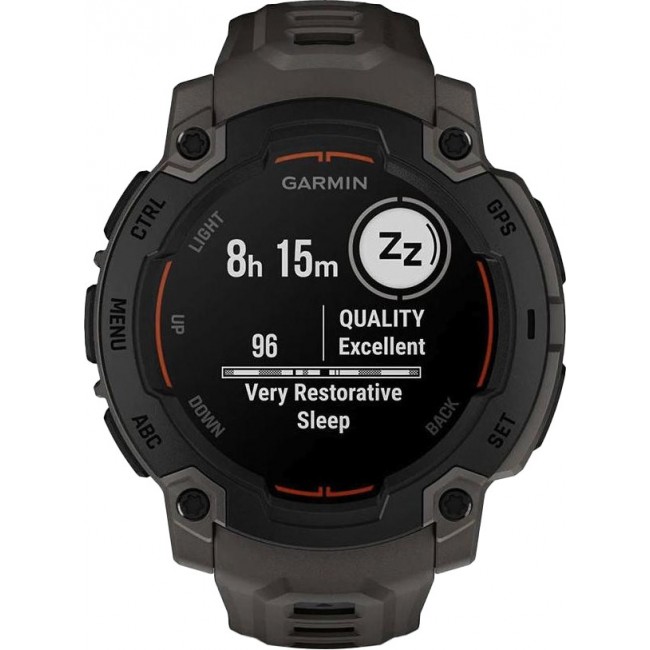 Garmin Instinct E 45mm Black with Charcoal Band (010-02933-00)