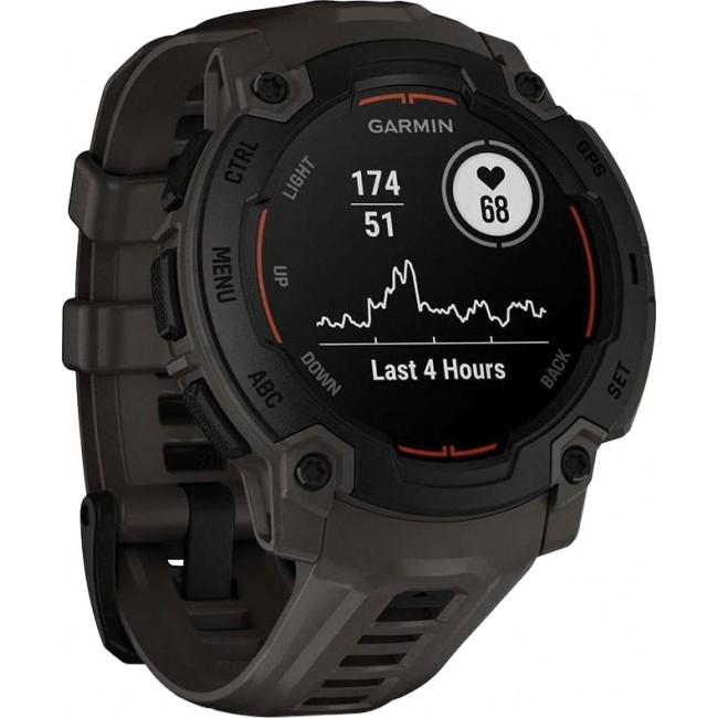 Garmin Instinct E 45mm Black with Charcoal Band (010-02933-00)