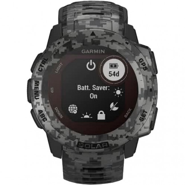 Garmin Instinct Solar Graphite Camo (010-02293-05/010-02293-15)