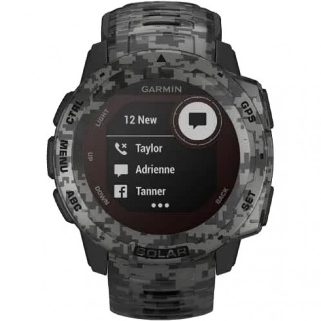 Garmin Instinct Solar Graphite Camo (010-02293-05/010-02293-15)