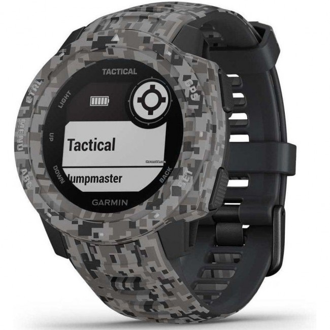 Garmin Instinct Tactical Edition Outdoor GPS Watch Camo Graphite (010-02064-C4)