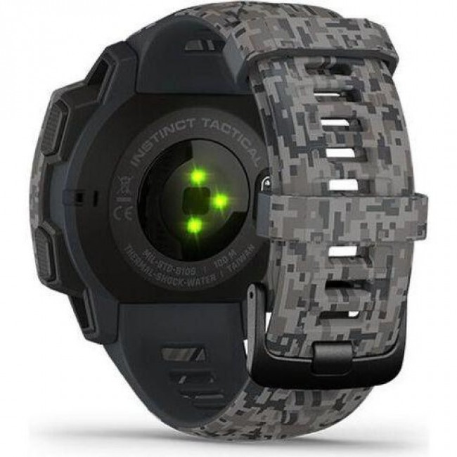 Garmin Instinct Tactical Edition Outdoor GPS Watch Camo Graphite (010-02064-C4)