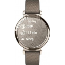 Смарт-годинник Garmin Lily 2 Classic Cream Gold with Coffee Nylon Band (010-02839-14/62)