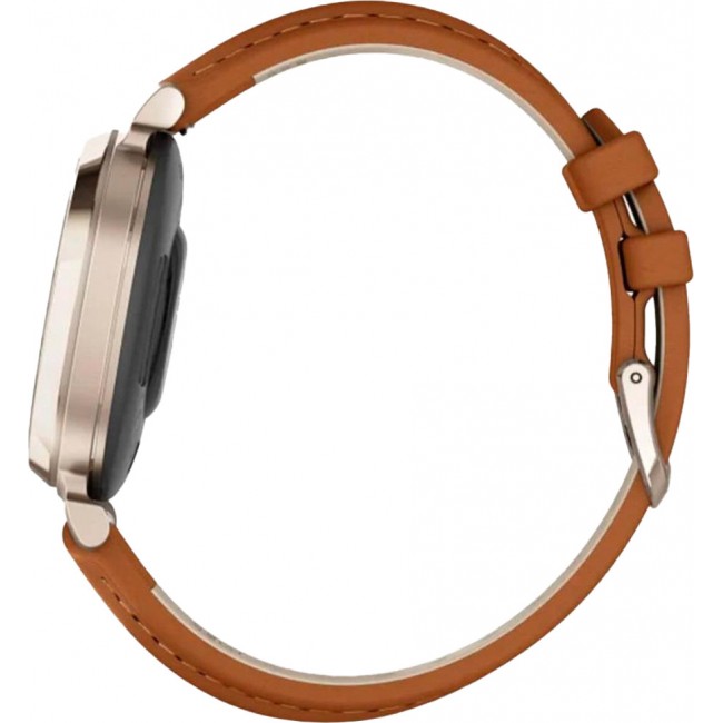 Garmin Lily 2 Classic Cream Gold with Tan Leather Band (010-02839-02/60)