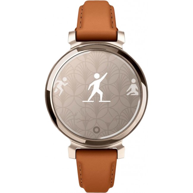 Garmin Lily 2 Classic Cream Gold with Tan Leather Band (010-02839-02/60)