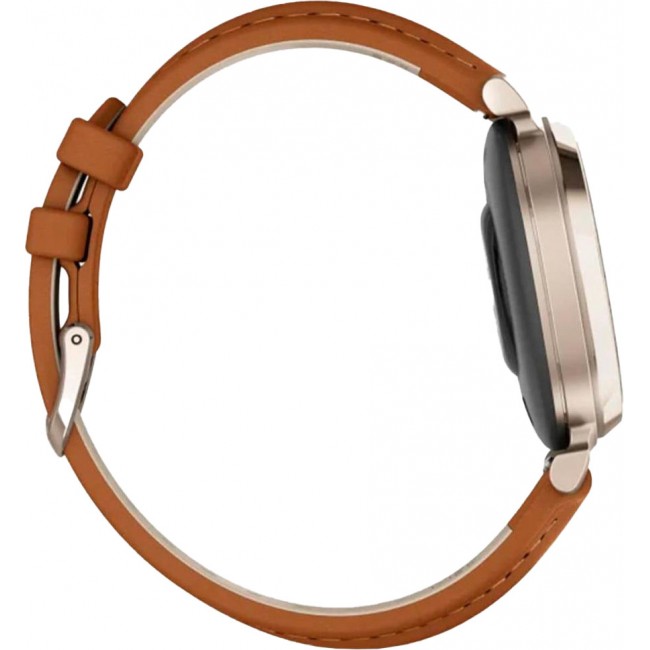 Garmin Lily 2 Classic Cream Gold with Tan Leather Band (010-02839-02/60)